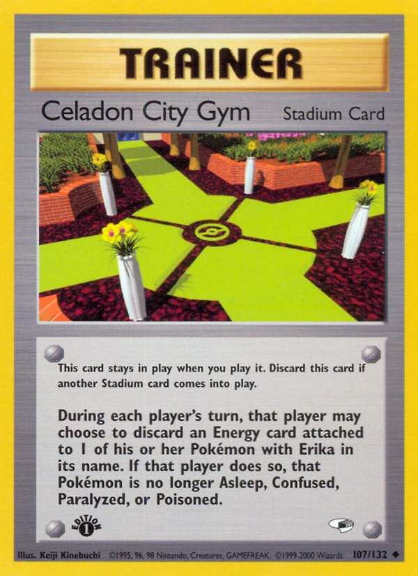 Celadon City Gym (107/132) [Gym Heroes 1st Edition] | RetroPlay Games