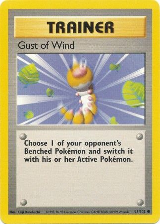 Gust of Wind (93/102) [Base Set Unlimited] | RetroPlay Games