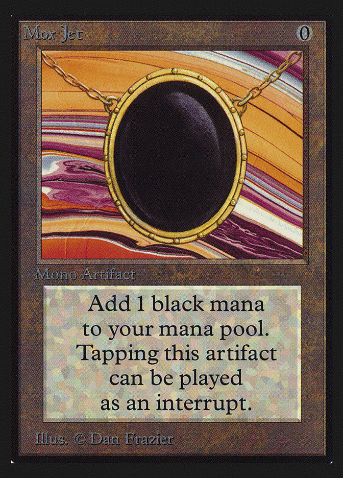 Mox Jet (Black Stone) [International Collectors’ Edition] | RetroPlay Games