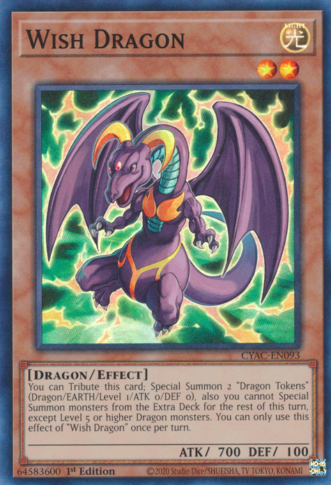 Wish Dragon [CYAC-EN093] Super Rare | RetroPlay Games