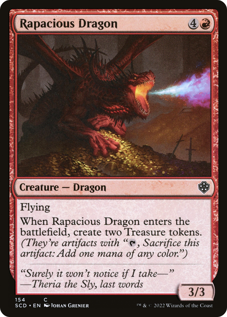 Rapacious Dragon [Starter Commander Decks] | RetroPlay Games