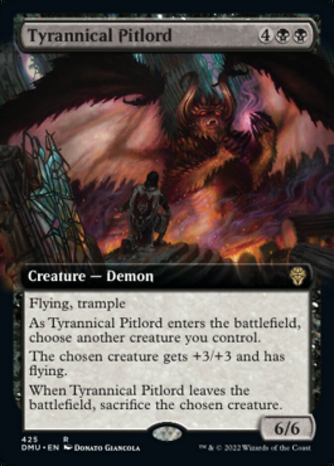 Tyrannical Pitlord (Extended Art) [Dominaria United] | RetroPlay Games