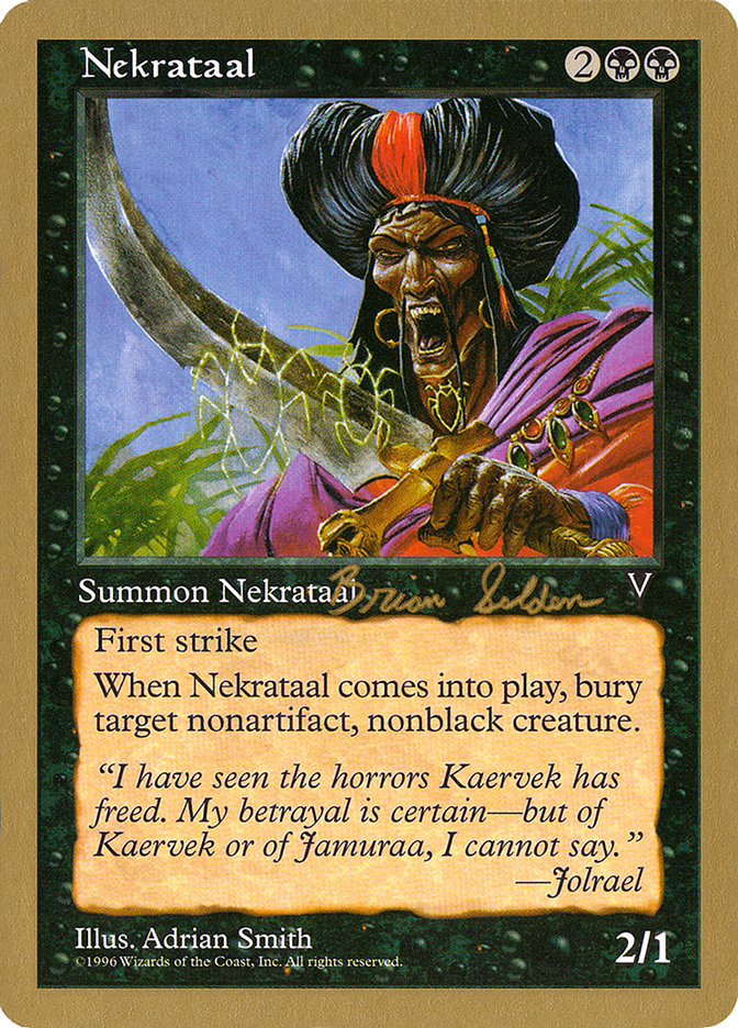 Nekrataal (Brian Selden) [World Championship Decks 1998] | RetroPlay Games