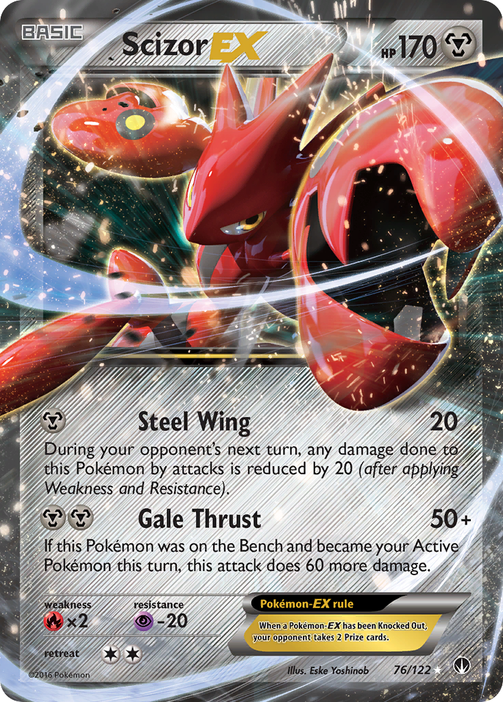 Scizor EX (76/122) [XY: BREAKpoint] | RetroPlay Games