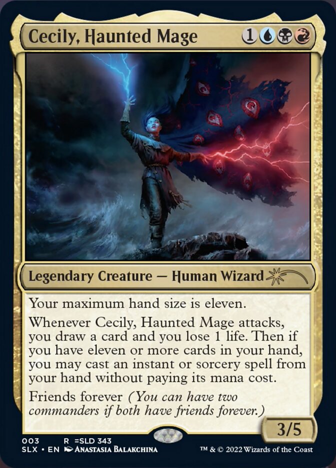 Cecily, Haunted Mage [Secret Lair: Universes Within] | RetroPlay Games