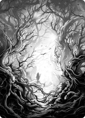 Forest 1 Art Card [Innistrad: Midnight Hunt Art Series] | RetroPlay Games