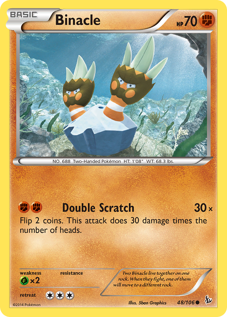 Binacle (48/106) [XY: Flashfire] | RetroPlay Games