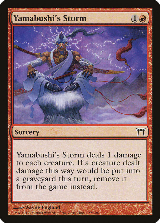 Yamabushi's Storm [Champions of Kamigawa] | RetroPlay Games