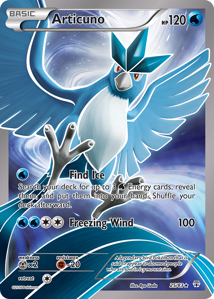 Articuno (25/83) [XY: Generations] | RetroPlay Games