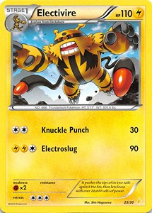 Electivire (25/30) [XY: Trainer Kit 3 - Pikachu Libre] | RetroPlay Games