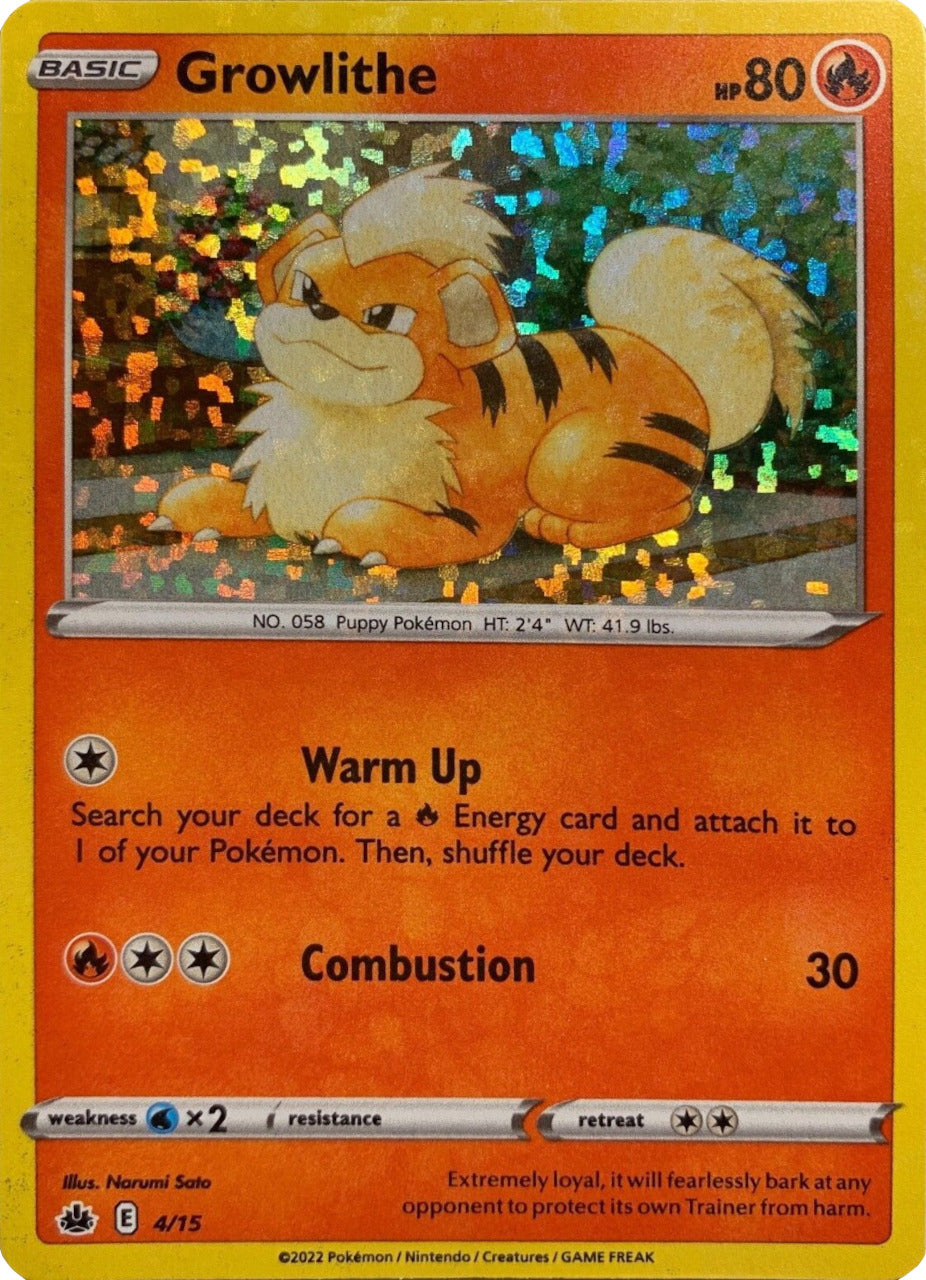 Growlithe (4/15) [McDonald's Promos: Match Battle] | RetroPlay Games