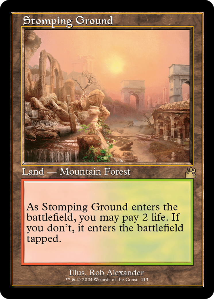 Stomping Ground (Retro) [Ravnica Remastered] | RetroPlay Games