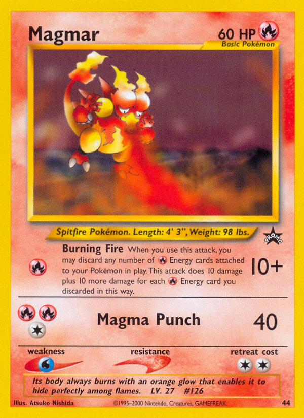 Magmar (44) [Wizards of the Coast: Black Star Promos] | RetroPlay Games