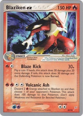 Blaziken ex (89/95) (Blaziken Tech - Chris Fulop) [World Championships 2004] | RetroPlay Games