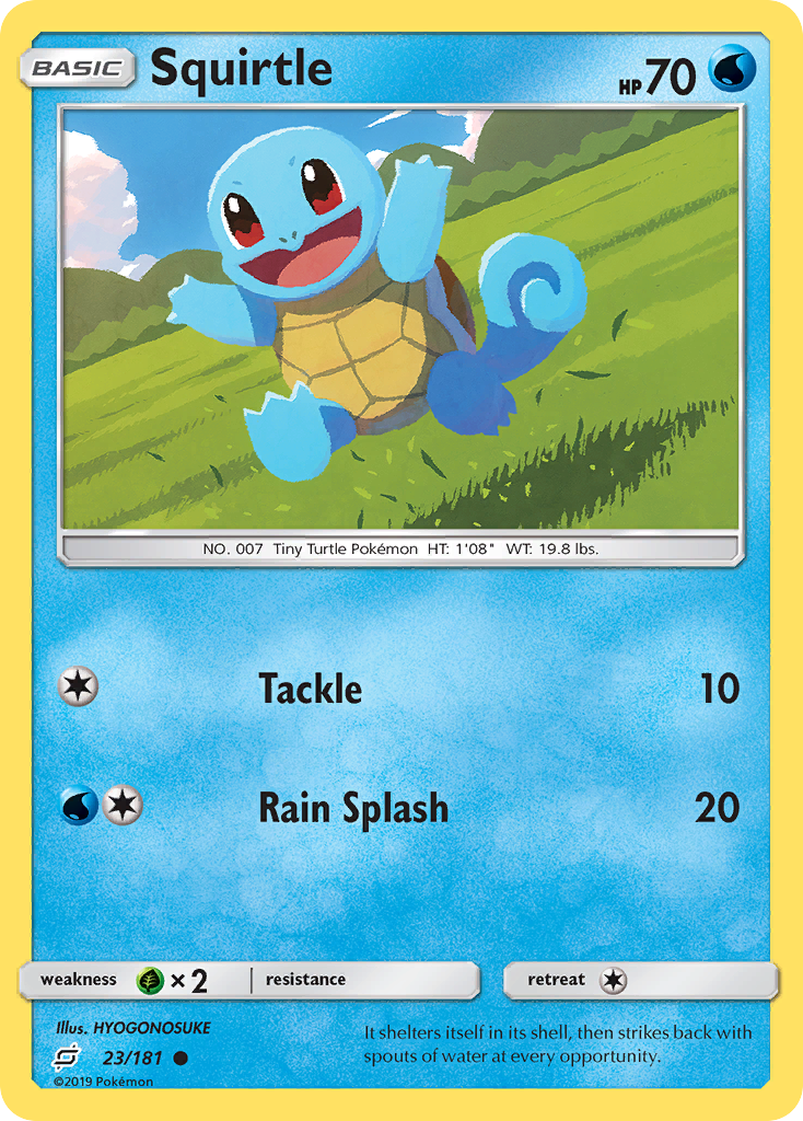 Squirtle (23/181) [Sun & Moon: Team Up] | RetroPlay Games