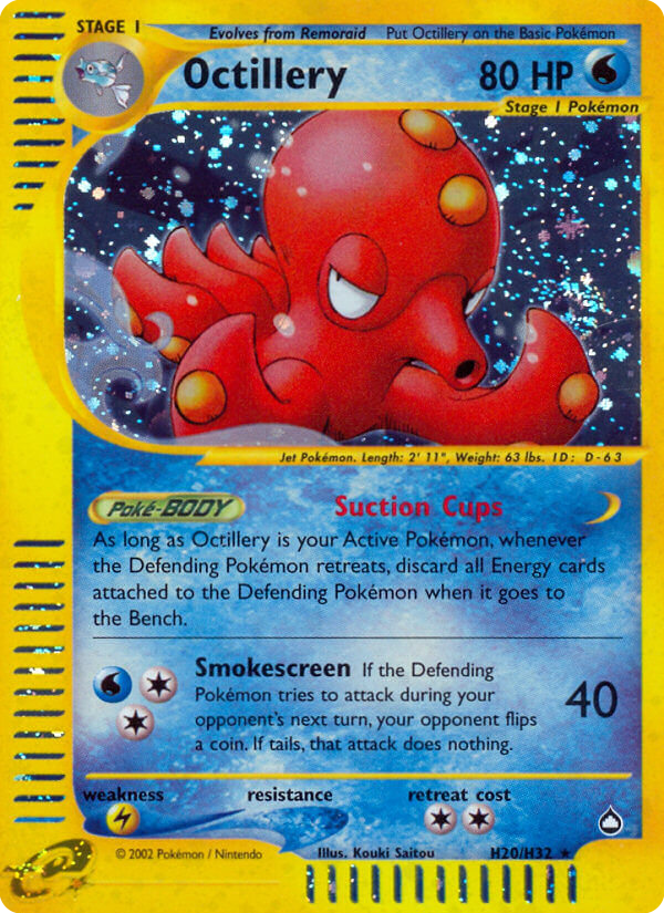 Octillery (H20/H32) [Aquapolis] | RetroPlay Games