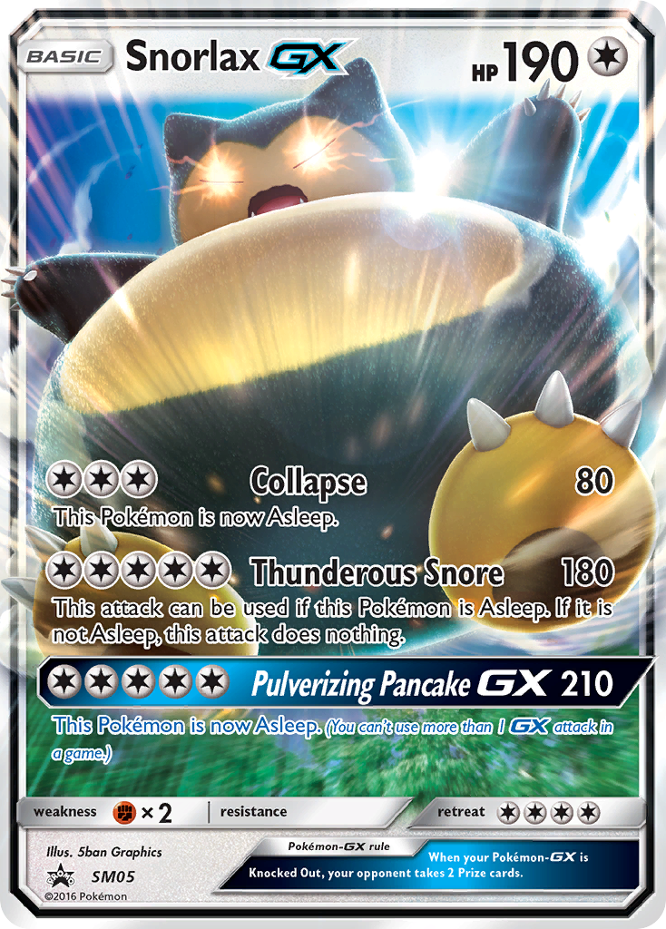 Snorlax GX (SM05) [Sun & Moon: Black Star Promos] | RetroPlay Games