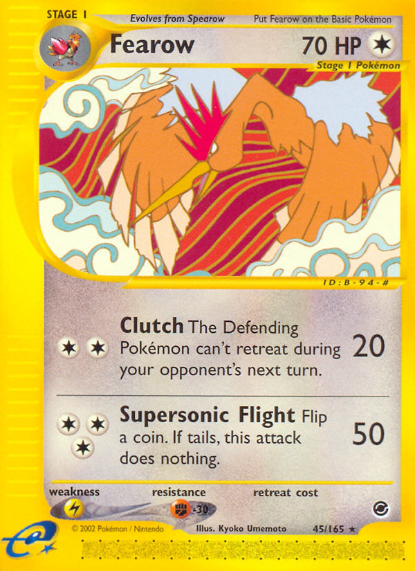 Fearow (45/165) [Expedition: Base Set] | RetroPlay Games