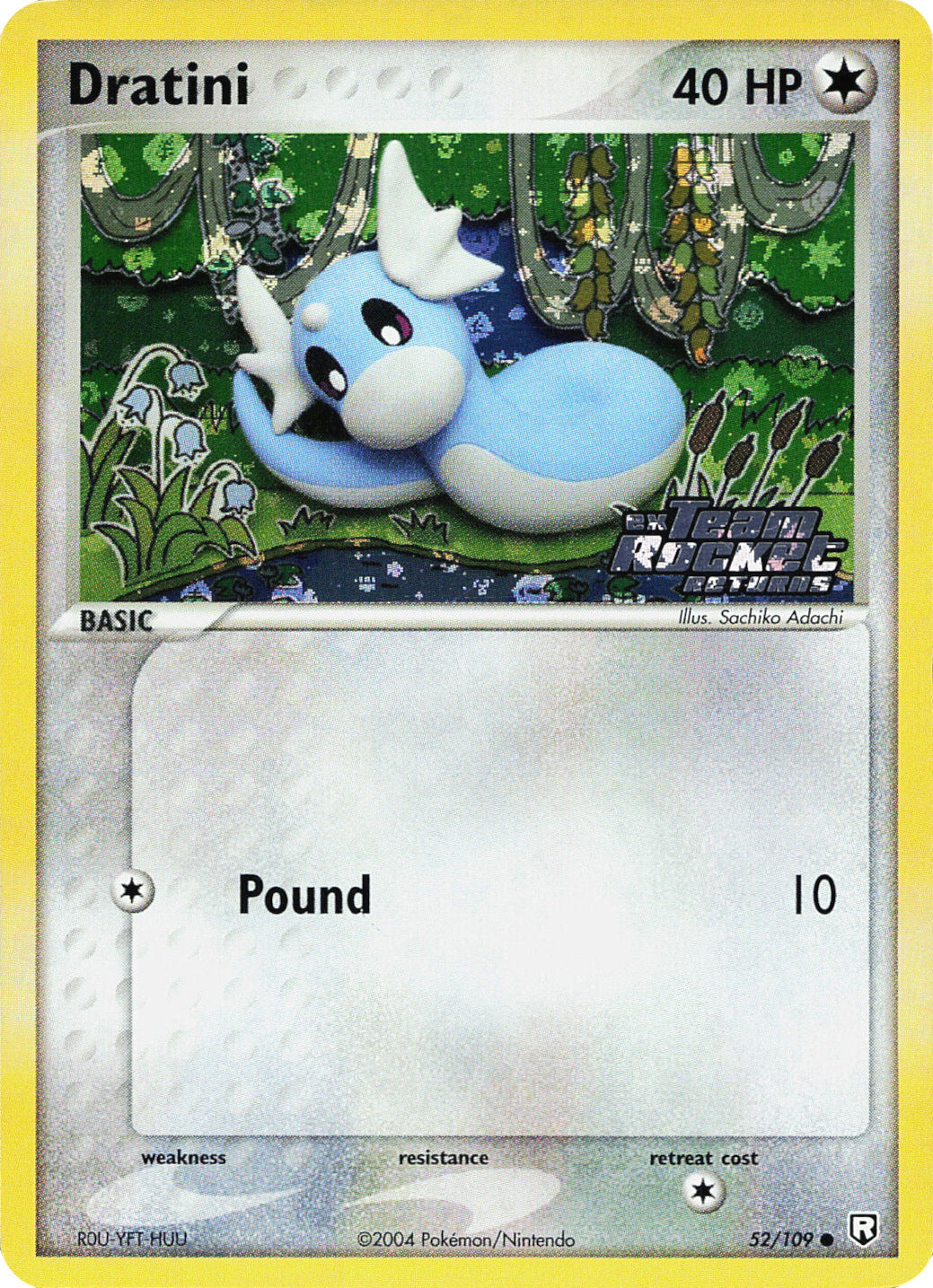 Dratini (52/109) (Stamped) [EX: Team Rocket Returns] | RetroPlay Games