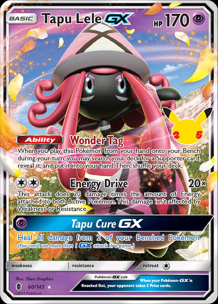 Tapu Lele GX (60/145) [Celebrations: 25th Anniversary - Classic Collection] | RetroPlay Games