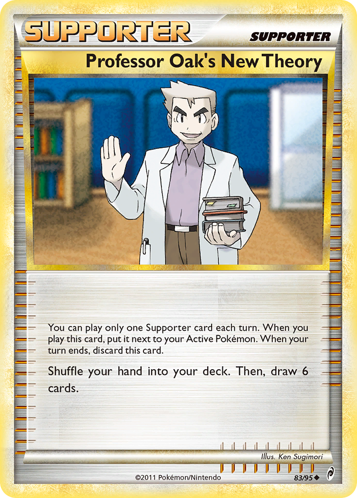 Professor Oak's New Theory (83/95) [HeartGold & SoulSilver: Call of Legends] | RetroPlay Games