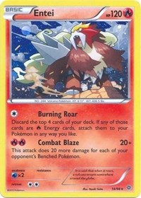 Entei (14/98) (Cosmos Holo) (Blister Exclusive) [XY: Ancient Origins] | RetroPlay Games