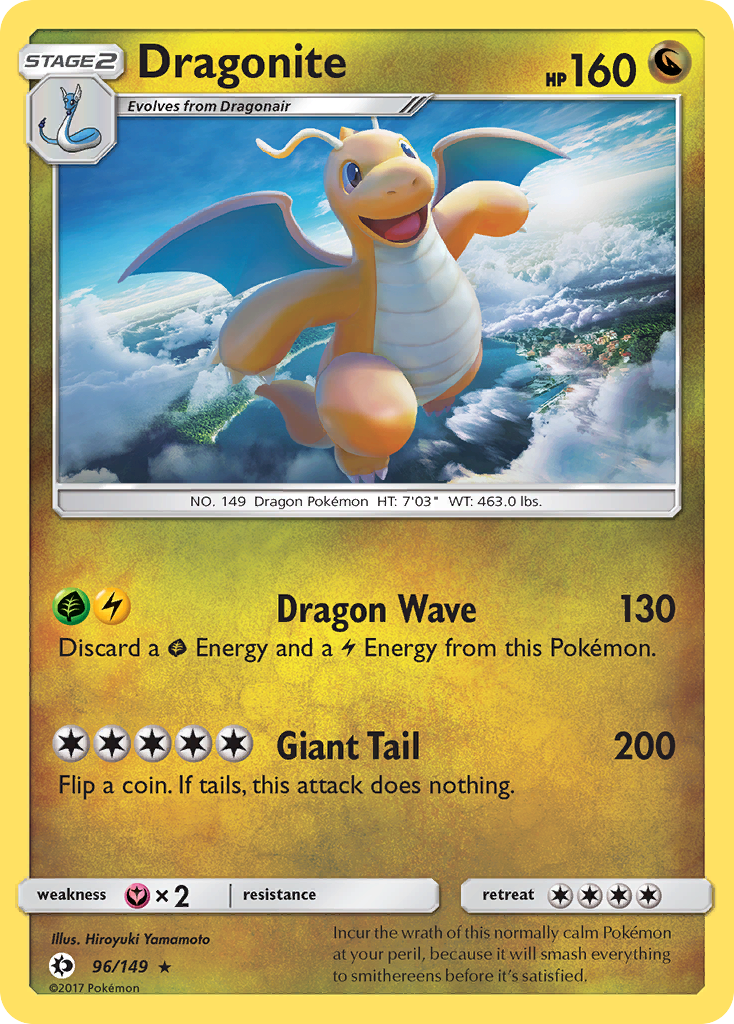 Dragonite (96/149) [Sun & Moon: Base Set] | RetroPlay Games