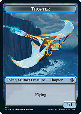 Pegasus // Thopter Double-Sided Token [Starter Commander Decks] | RetroPlay Games