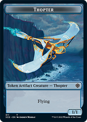 Pegasus // Thopter Double-Sided Token [Starter Commander Decks] | RetroPlay Games