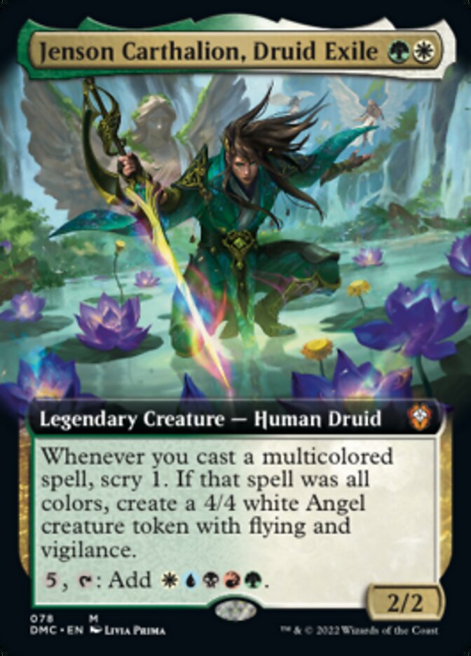 Jenson Carthalion, Druid Exile (Extended) [Dominaria United Commander] | RetroPlay Games