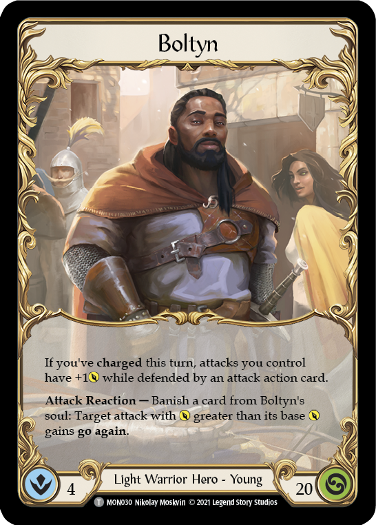 Ser Boltyn, Breaker of Dawn // Boltyn [MON029 // MON030] (Monarch)  1st Edition Normal | RetroPlay Games