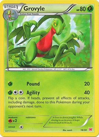 Grovyle (18/30) [XY: Trainer Kit 2 - Latias] | RetroPlay Games