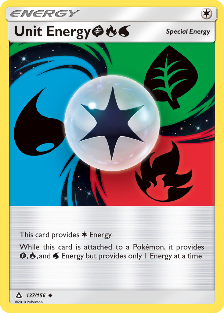 Unit Energy (137/156) (Grass, Fire, Water) [Sun & Moon: Ultra Prism] | RetroPlay Games