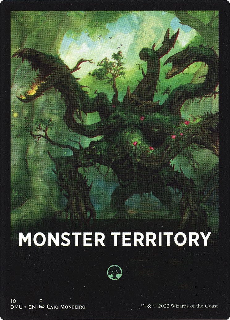 Monster Territory Theme Card [Dominaria United Tokens] | RetroPlay Games