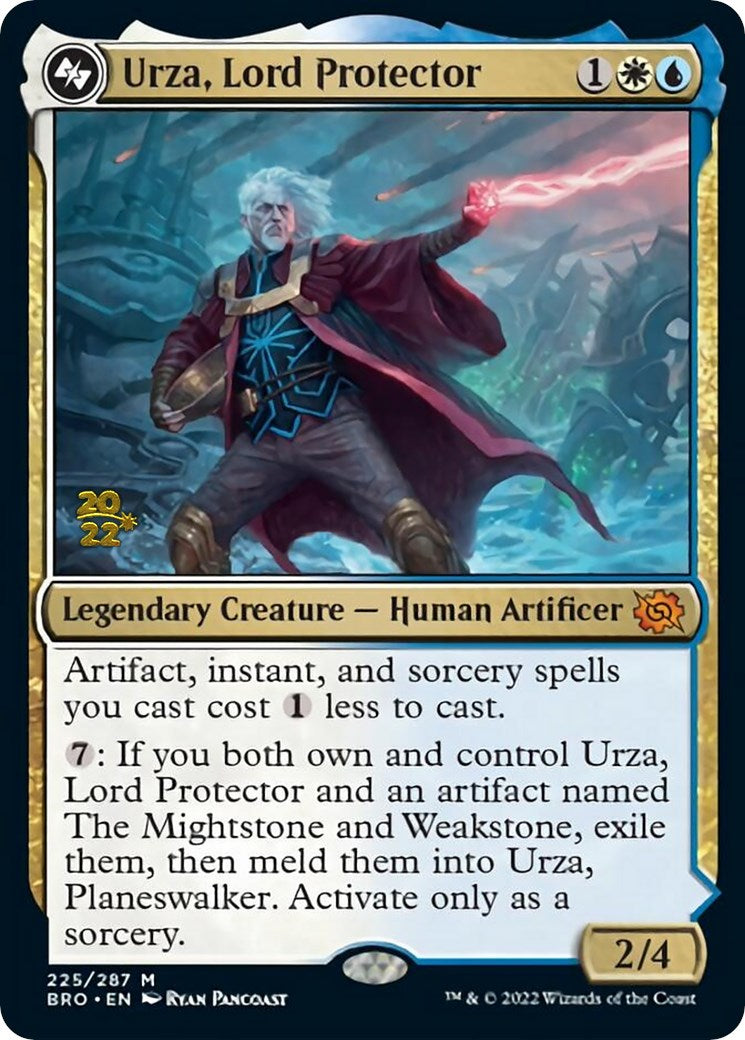 Urza, Lord Protector [The Brothers' War: Prerelease Promos] | RetroPlay Games