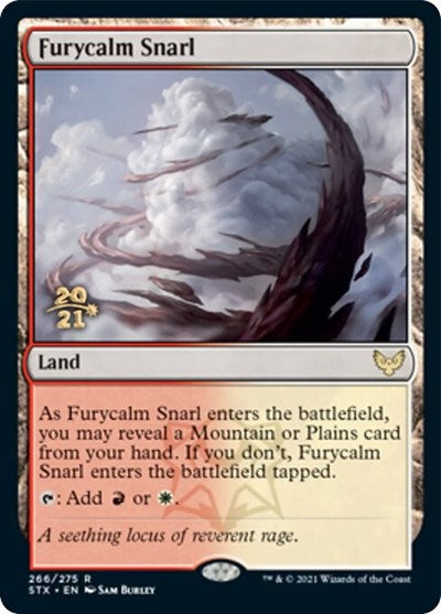 Furycalm Snarl [Strixhaven: School of Mages Prerelease Promos] | RetroPlay Games