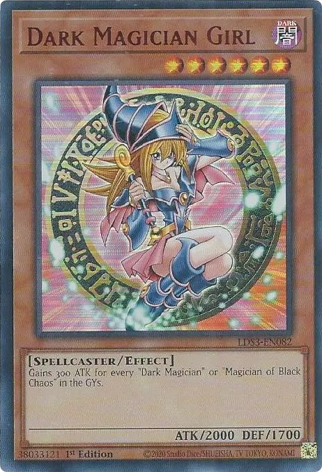 Dark Magician Girl (Red) [LDS3-EN082] Ultra Rare | RetroPlay Games