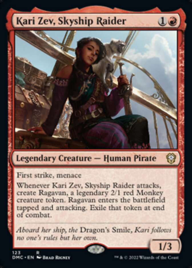 Kari Zev, Skyship Raider [Dominaria United Commander] | RetroPlay Games