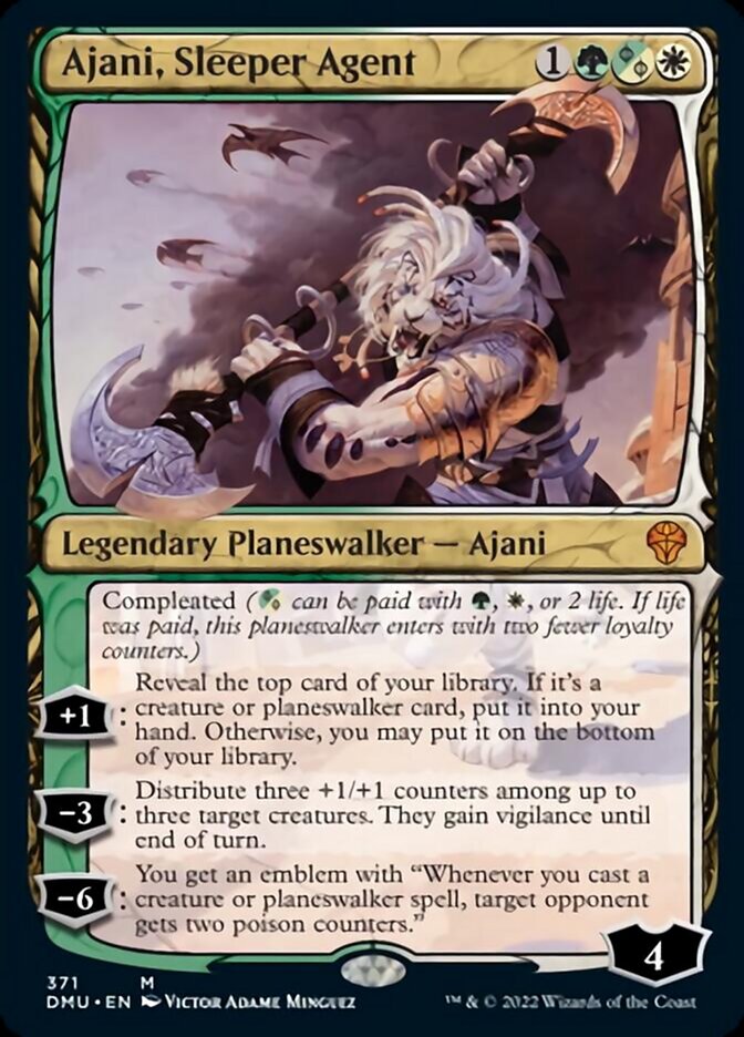 Ajani, Sleeper Agent (Showcase) [Dominaria United] | RetroPlay Games