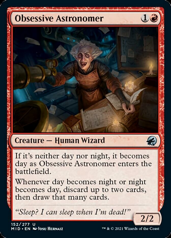 Obsessive Astronomer [Innistrad: Midnight Hunt] | RetroPlay Games