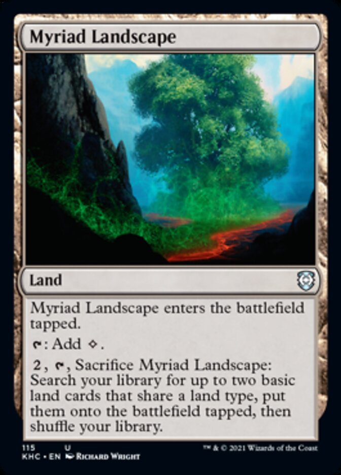Myriad Landscape [Kaldheim Commander] | RetroPlay Games