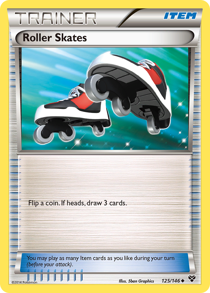 Roller Skates (125/146) [XY: Base Set] | RetroPlay Games