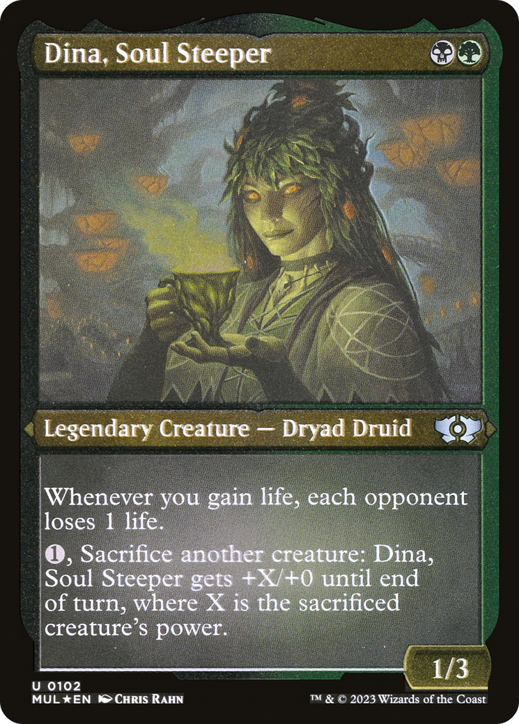 Dina, Soul Steeper (Foil Etched) [Multiverse Legends] | RetroPlay Games