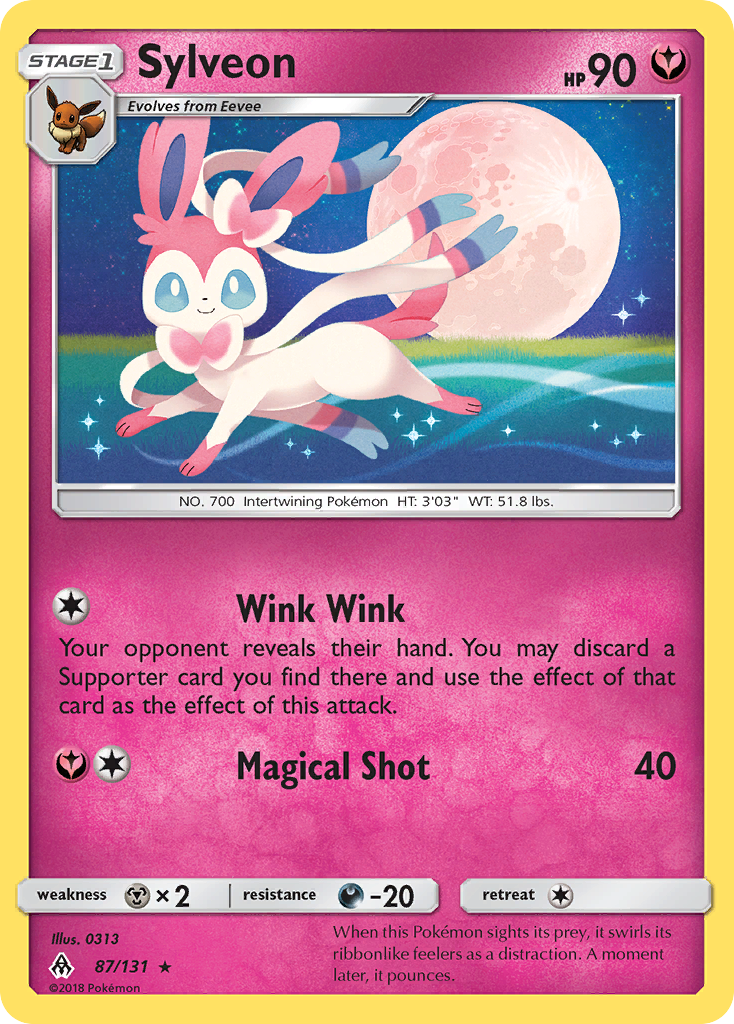 Sylveon (87/131) [Sun & Moon: Forbidden Light] | RetroPlay Games