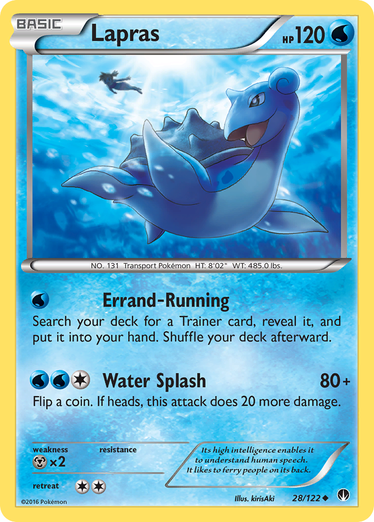 Lapras (28/122) [XY: BREAKpoint] | RetroPlay Games