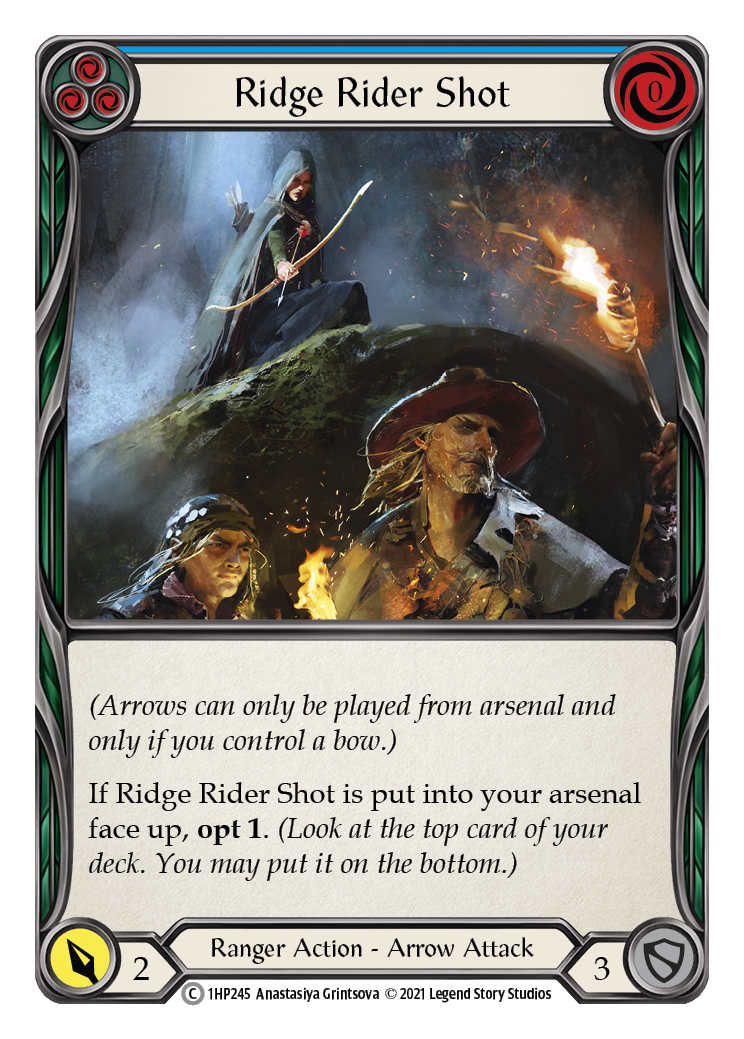 Ridge Rider Shot (Blue) [1HP245] (History Pack 1) | RetroPlay Games