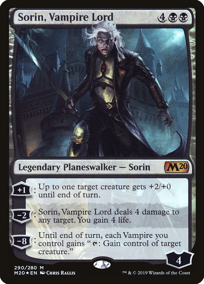 Sorin, Vampire Lord [Core Set 2020] | RetroPlay Games