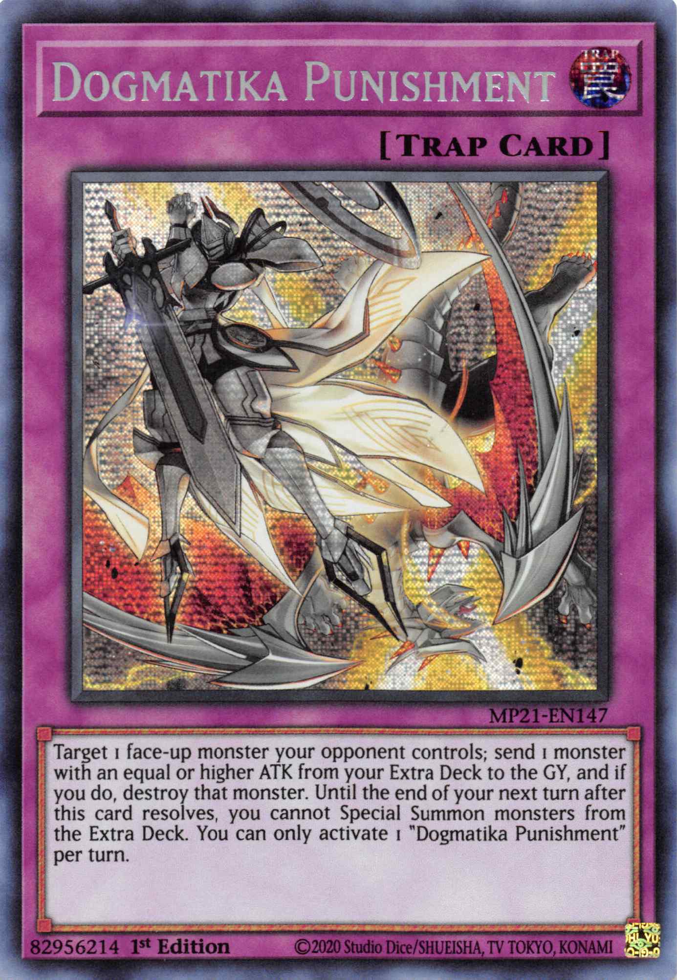 Dogmatika Punishment [MP21-EN147] Prismatic Secret Rare | RetroPlay Games