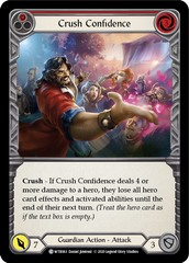 Crush Confidence (Red) [U-WTR063] (Welcome to Rathe Unlimited)  Unlimited Rainbow Foil | RetroPlay Games