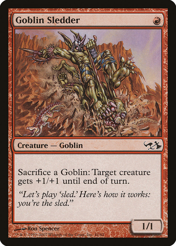 Goblin Sledder [Duel Decks: Elves vs. Goblins] | RetroPlay Games